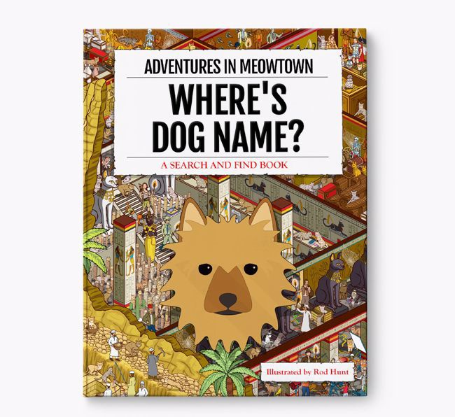 Personalised Australian Terrier Book: Where's Dog Name? Volume 2